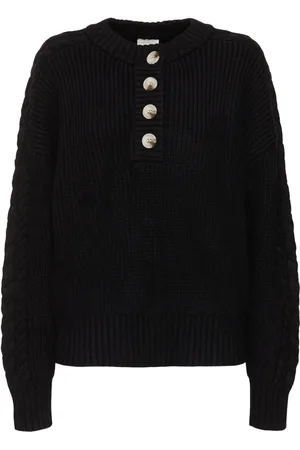 Varley Vera Button Neck Sweater