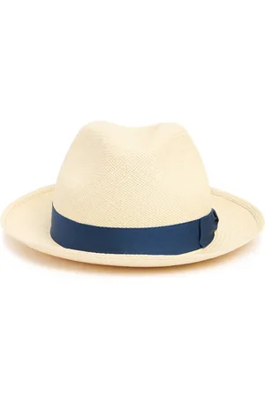 Borsalino Federico 6cm Brim Straw Panama Hat