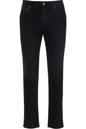 Dolce & Gabbana Washed Stretch Denim Jeans