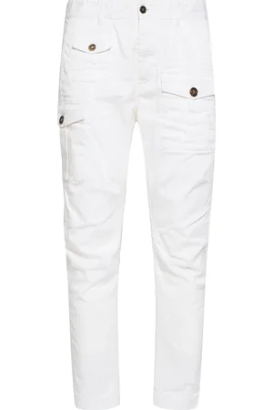 Dsquared2 Sexy Stretch Cotton Cargo Pants