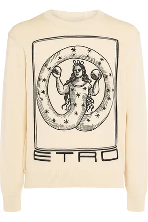 Etro Logo Cotton Knit Sweater