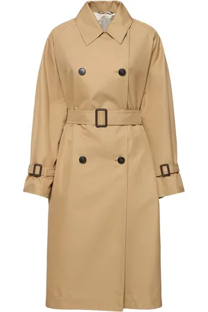 Max Mara Canasta Reversible Gabardine Trench Coat
