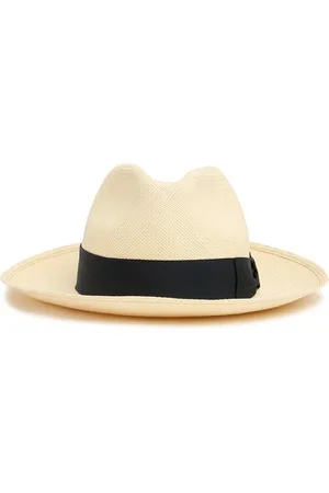 Borsalino Amedeo 7.5cm Brim Straw Panama Hat