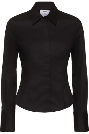 BETTTER Cascade Cotton Blend Poplin Fitted Shirt