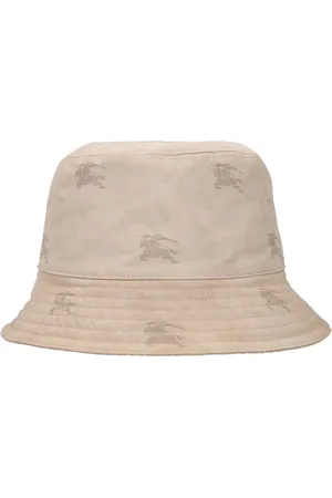 Burberry Knight Printed Cotton Blend Bucket Hat
