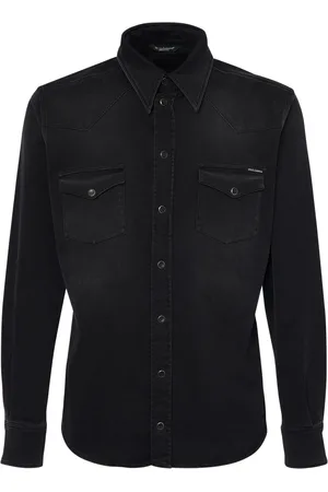 Dolce & Gabbana Washed Denim Shirt