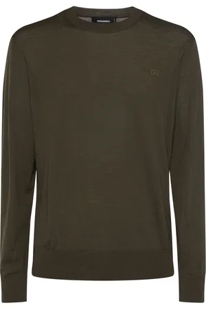 Dsquared2 Crewneck Wool Knit Sweater