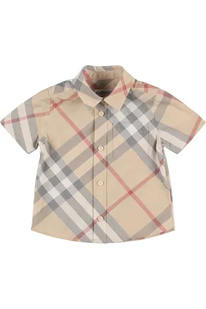 Burberry Printed Cotton Poplin Shirt