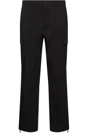 Moncler Cotton Blend Gabardine Cargo Pants