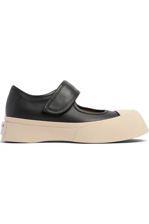 Marni 20mm Pablo Mary Jane Leather Shoes