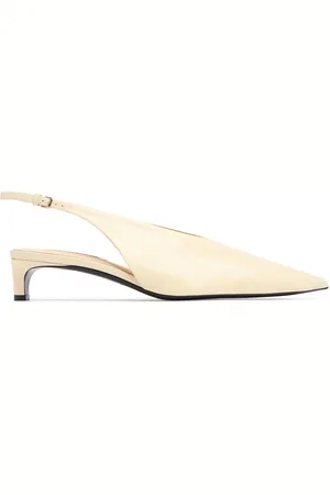 Jil Sander 35mm Leather Sling Backs