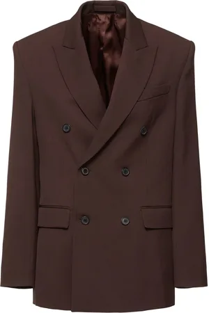 WARDROBE.NYC Wool Double Breasted Blazer