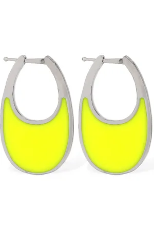 COPERNI Medium Swipe Lacquered Earrings