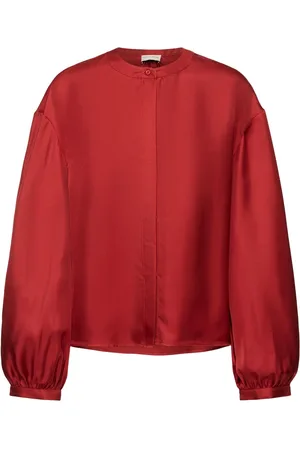 Loulou Studio Lea Voluminous Silk Shirt