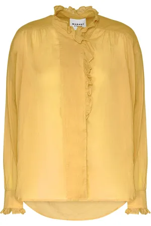 Marant Etoile Pamias Ruffled Cotton Shirt