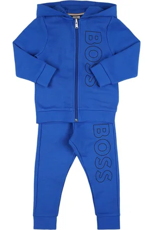 HUGO BOSS Cotton Blend Zip Sweatshirt & Sweatpants