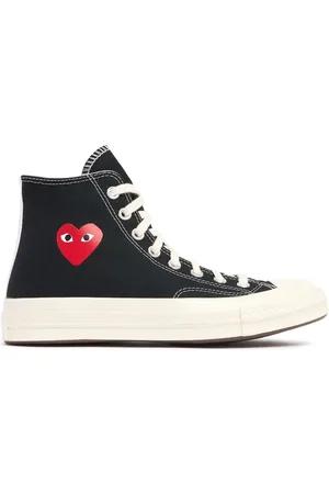 Comme des Garçons 20mm Play Converse Cotton Sneakers