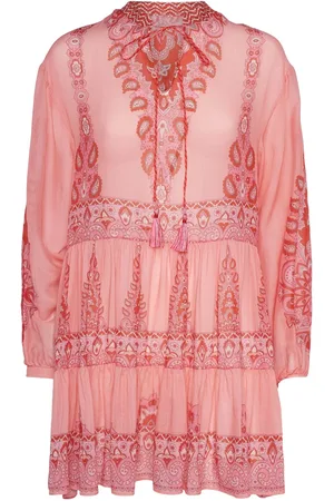 Etro Printed Cotton & Silk Mini Dress