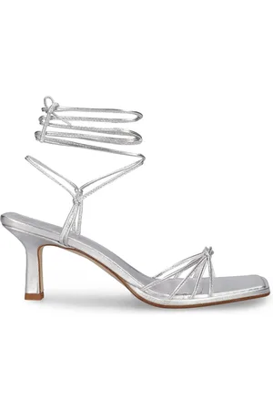 Aeyde 65mm Roda Laminated Leather Sandals