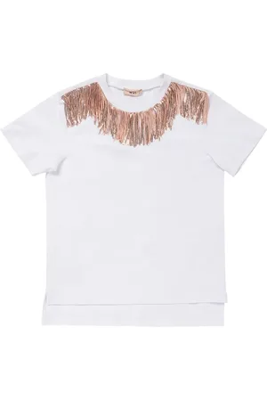 Nº21 Cotton T-shirt W/ Appliqué
