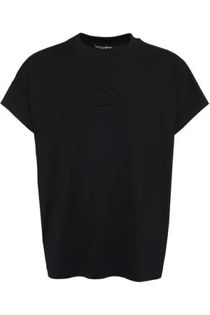 Dolce & Gabbana Logo Embossed Jersey T-shirt