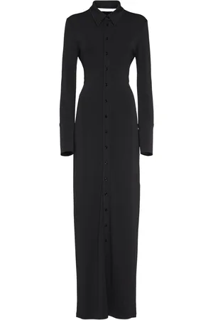 Sportmax Nias Stretch Viscose Long Dress