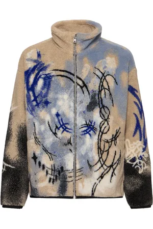 Acne Studios Ovinta Jacuqard Teddy Casual Jacket
