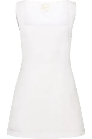 POSSE Alice Linen Mini Dress