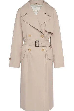 Max Mara Mtrench Twill Trench Coat