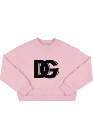 Dolce & Gabbana Logo Patch Cotton Sweatshirt
