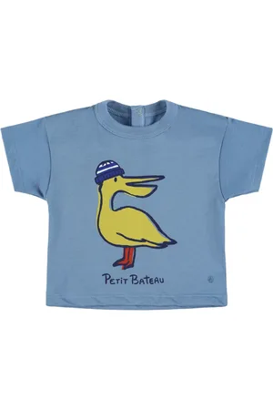 Petit Bateau Printed Cotton Jersey T-shirt