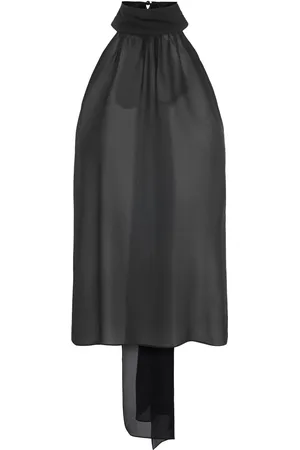 Tom Ford Silk Georgette Halter Neck Top