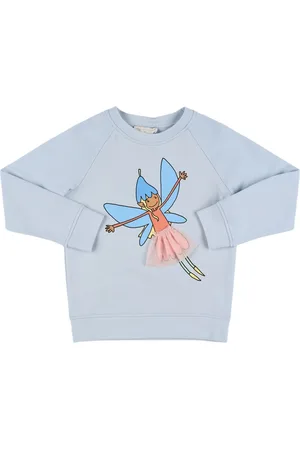 Stella McCartney Printed Cotton Crewneck Sweatshirt