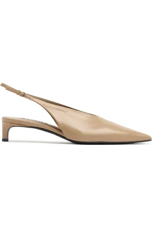 Jil Sander 35mm Leather Sling Backs