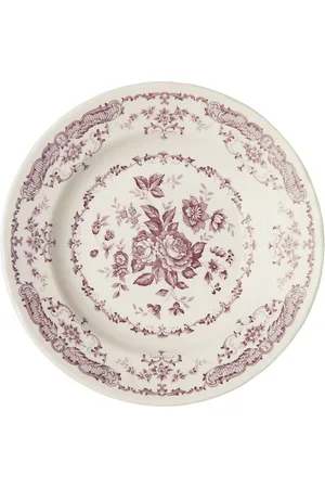 BITOSSI Set Of 6 Ironstone Soup Plates