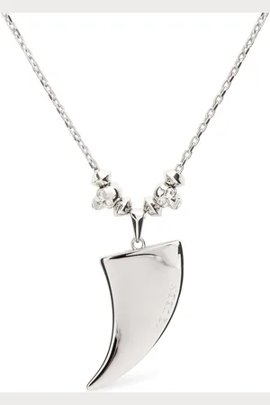 Alexander McQueen Tiger Claw Brass Necklace