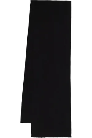 ANNAGRETA Niki Ribbed Cashmere Scarf