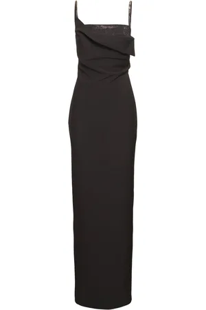Roland Mouret Embellished Crepe Gown