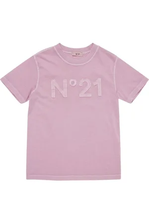 Nº21 Cotton T-shirt W/ Logo Patch