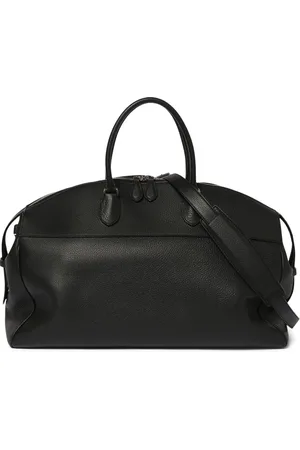 The Row George Leather Duffle Bag