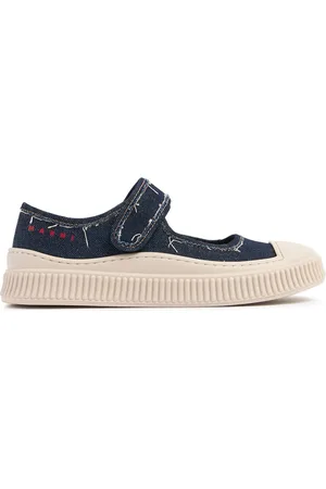 Marni Cotton Denim Mary Janes