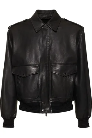 Burberry M Outerwear Leather Jacket