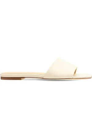 Aeyde 10mm Anna Leather Slide Flats