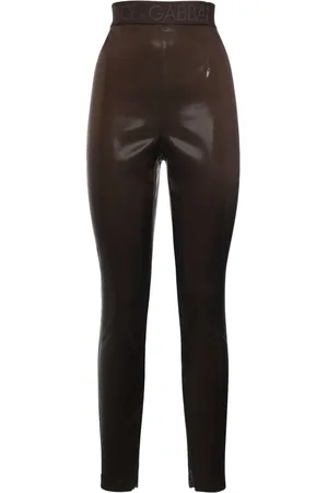 Dolce & Gabbana Shiny Laminated Leggings