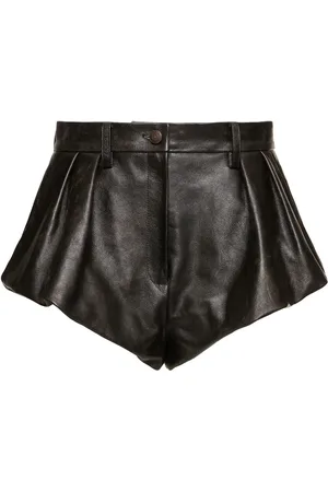 MAGDA BUTRYM Leather Shorts