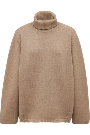 Totême Wool & Cashmere Turtleneck Sweater