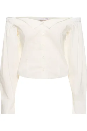 Altuzarra Hailey Cotton Blend Crop Top