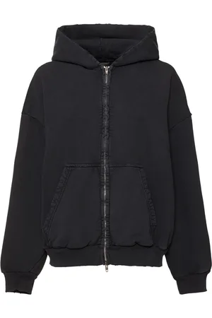 Balenciaga Cotton Zip-up Hoodie
