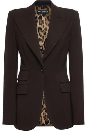 Dolce & Gabbana Single Breast Jersey Jacket