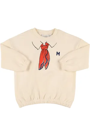 Mini Rodini Printed Cotton Crewneck Sweatshirt